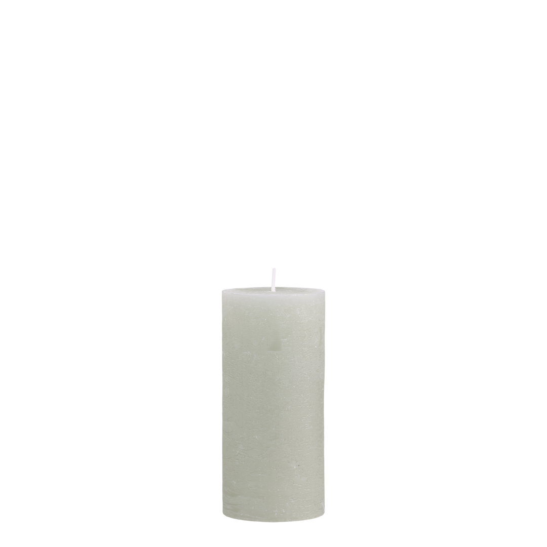 Verte Rustic Macon Pillar Candle 15cm