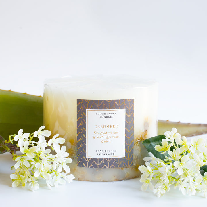 Cashmere Large Scented Botanical Candle