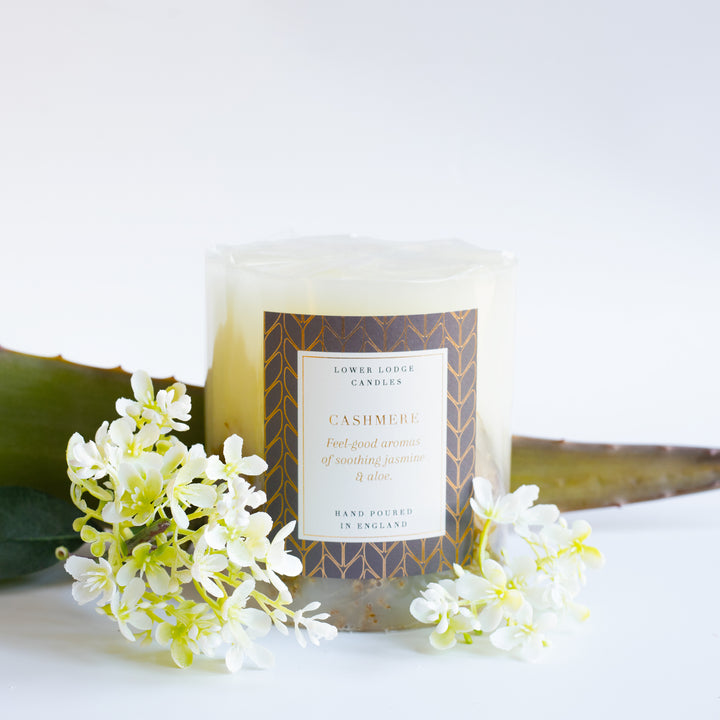 Cashmere Medium Scented Botanical Candle