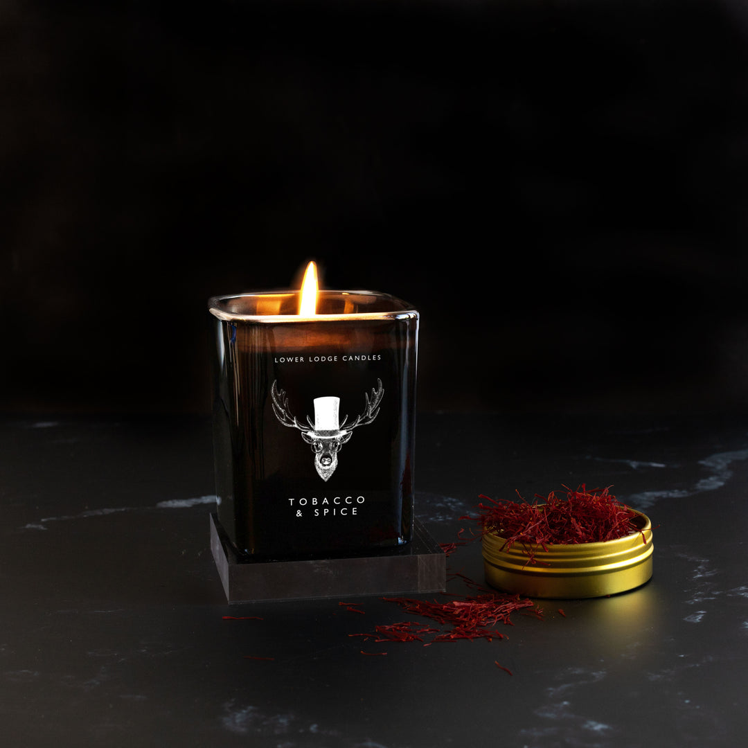 Tobacco & Spice Home Scented Candle - Home Candle - Lower Lodge Candles
