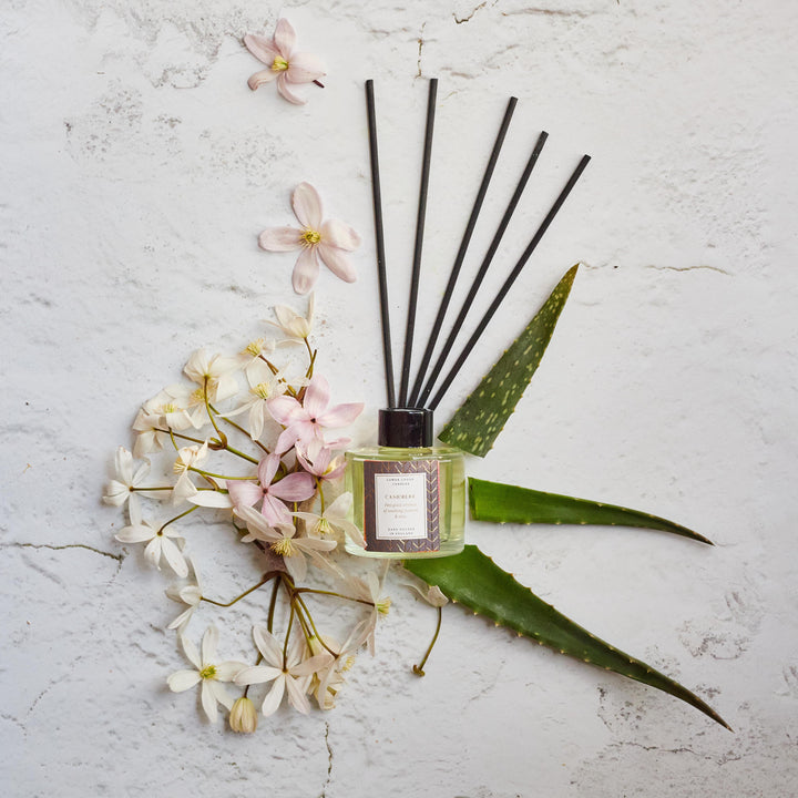 Cashmere Scented Reed Diffuser - Reed Diffuser - Lower Lodge Candles