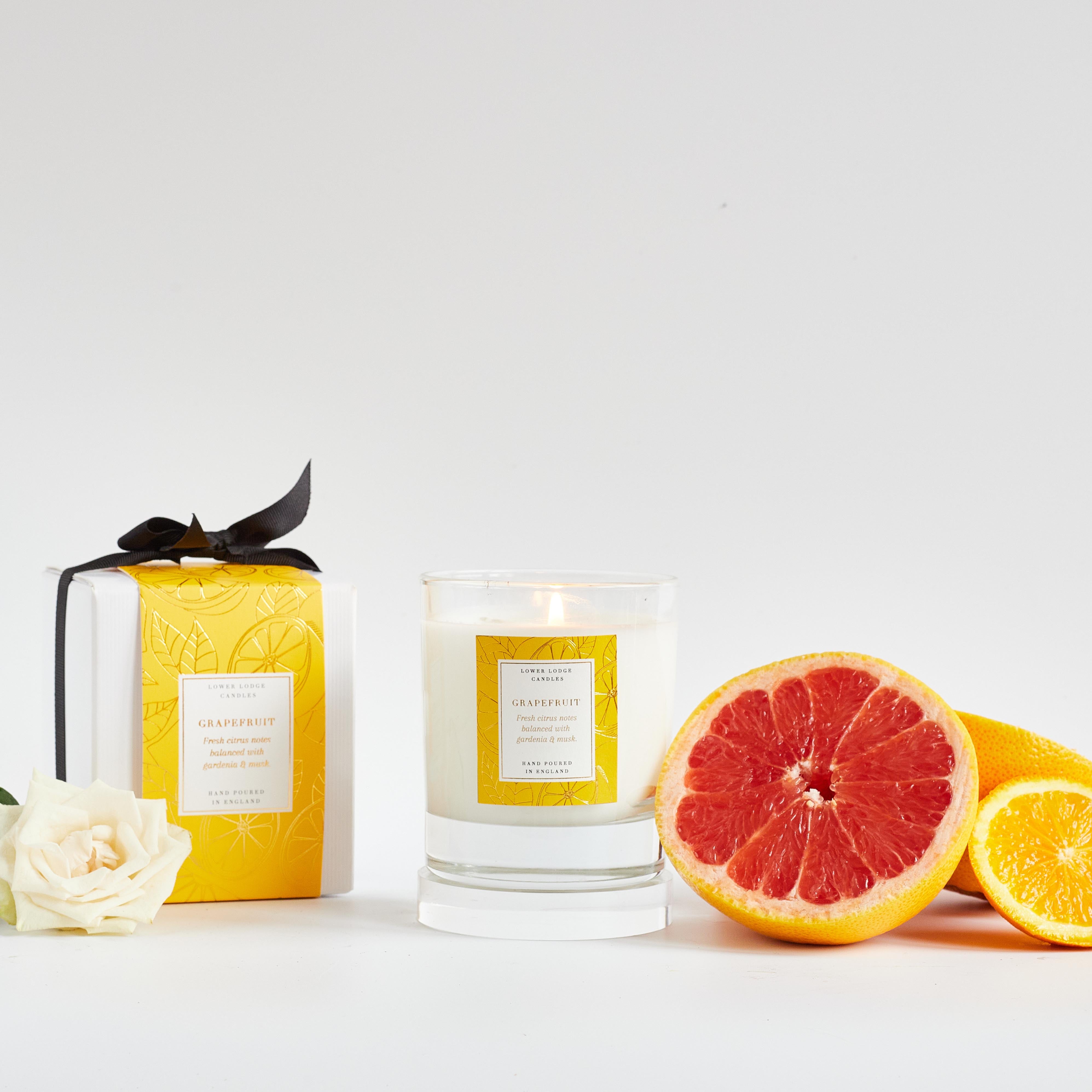 Luxury Scented Candles Grapefruit Home Scented Candle – Lower