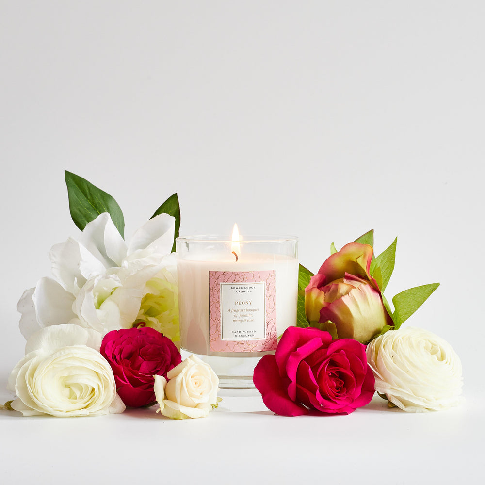 Peony Home Scented Candle - Home Candle - Lower Lodge Candles