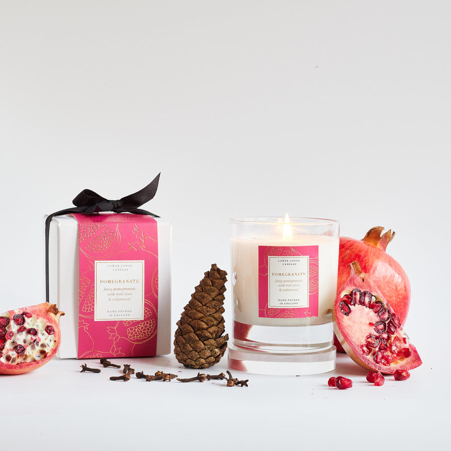 Pomegranate Home Scented Candle - Home Candle - Lower Lodge Candles