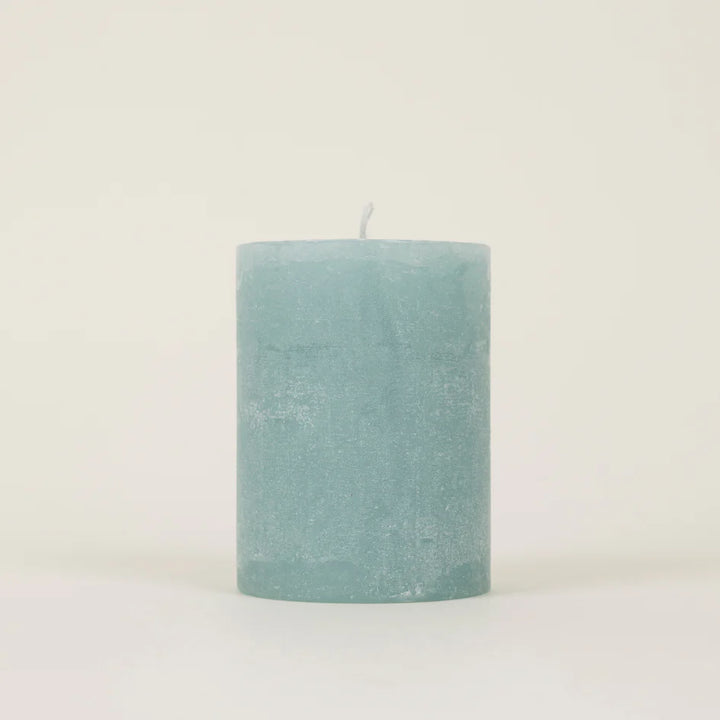 Tranquillity Fragranced Coloured Pillar Candle