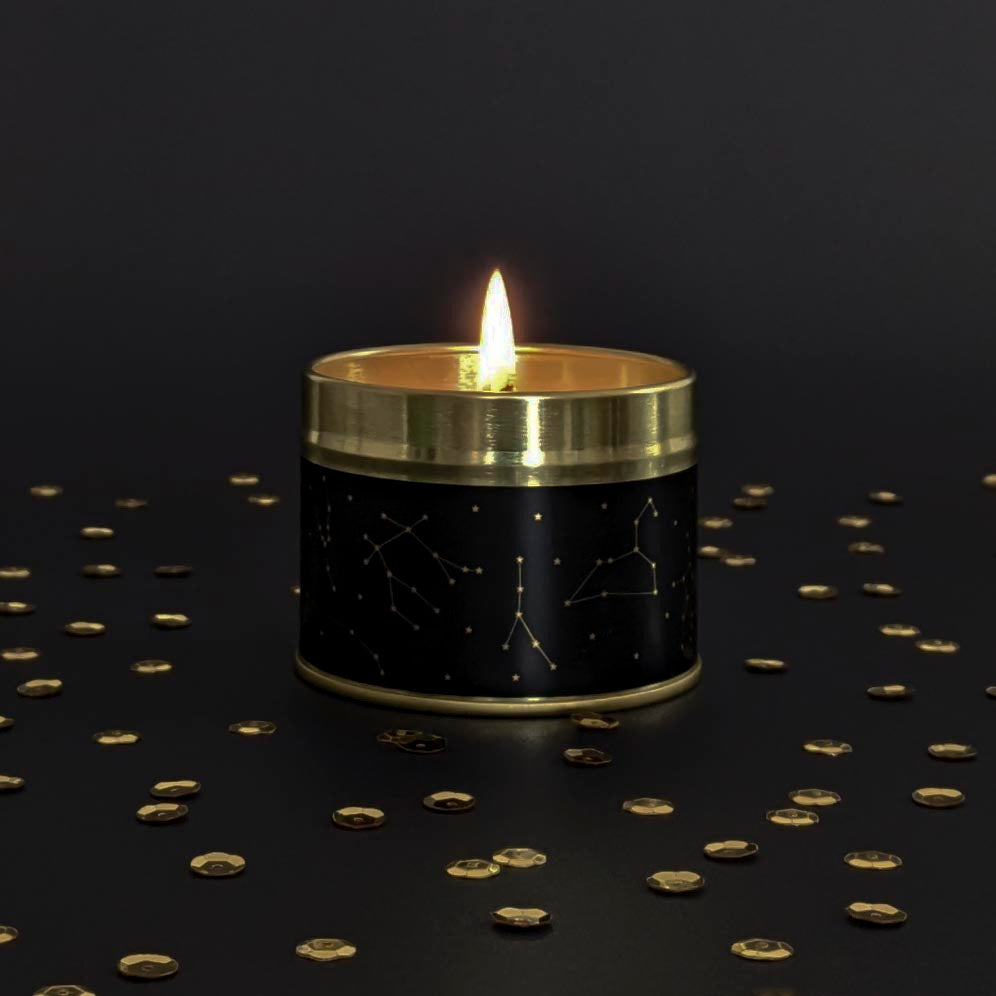 Taurus Zodiac Tin Candle - Tin Candle - Lower Lodge Candles