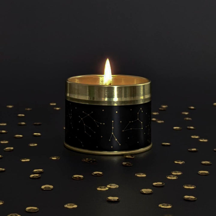Taurus Zodiac Tin Candle - Tin Candle - Lower Lodge Candles