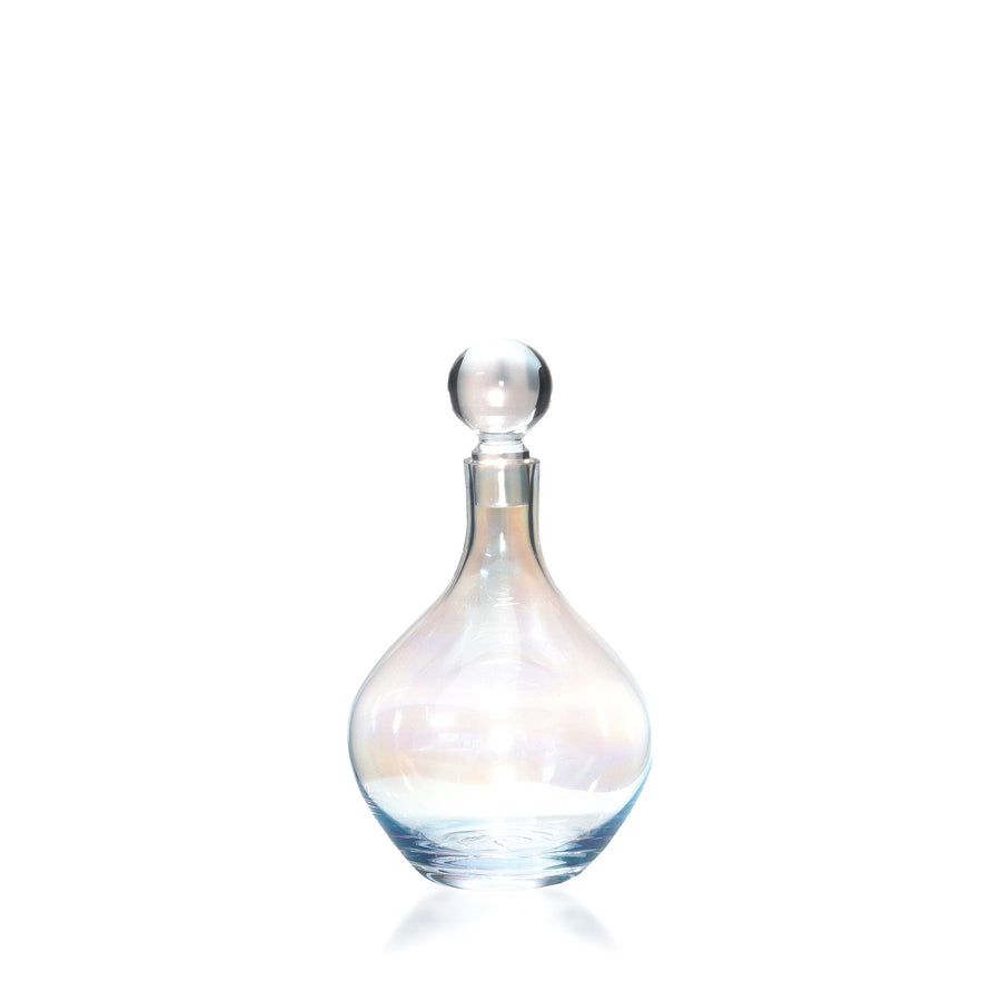 Espezo Glassware - Luxury Slim Neck Decanter with a Rainbow Decoration - - Espezo