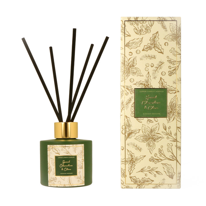 Spiced Clementine and Clove Scented Reed Diffuser