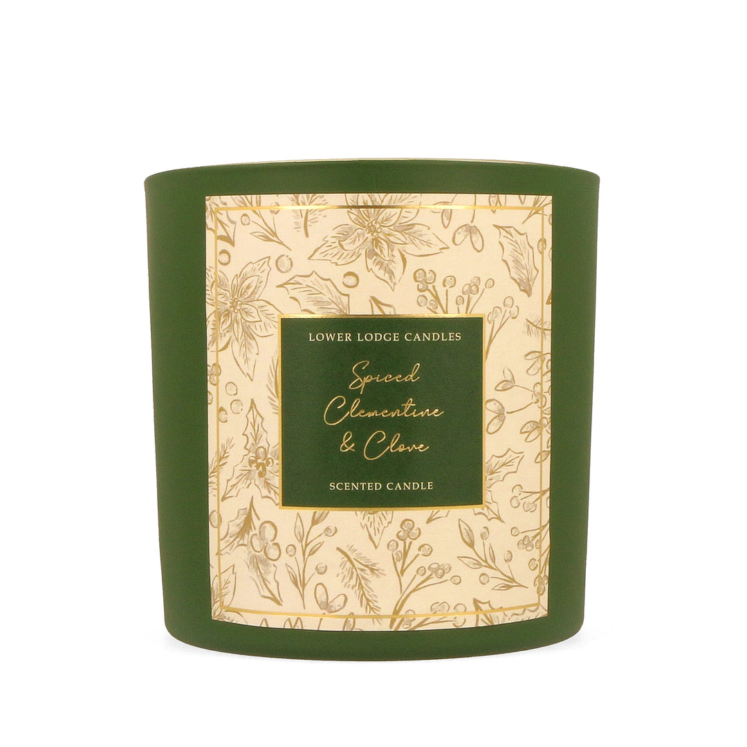 Spiced Clementine and Clove 3 Wick Scented Candle