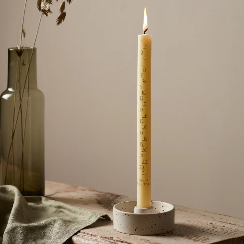 Ivory 7/8"x12" Advent Candle