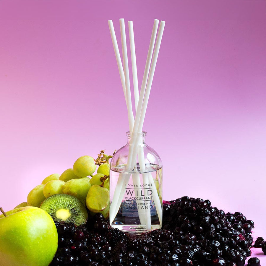 Wild Blackcurrant Scented Reed Diffuser - Essentials - Lower Lodge Candles
