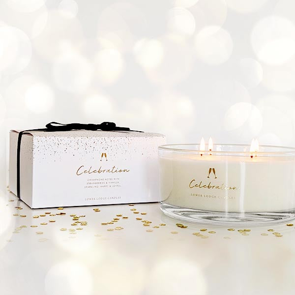 Celebration 740g Luxury Scented Candle - Luxury Candle - Lower Lodge Candles