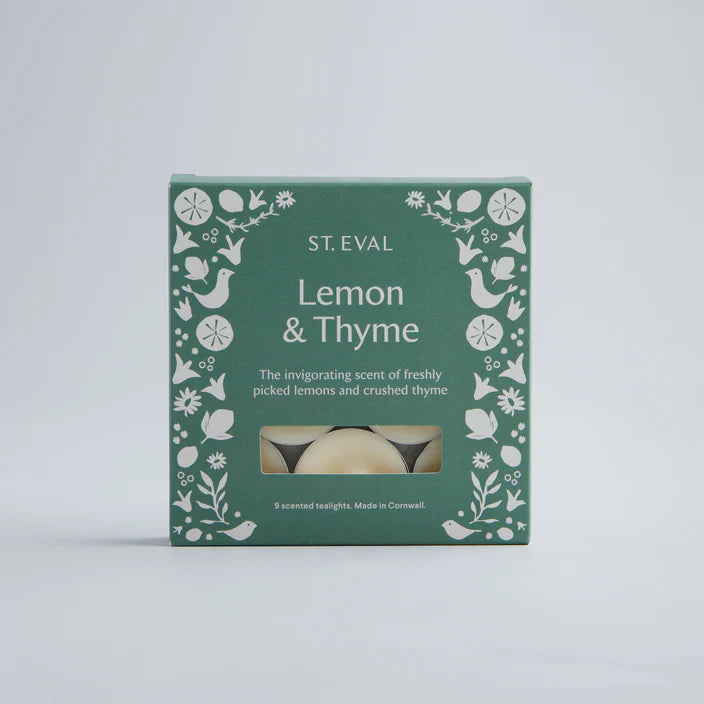 St. Eval Lemon and Thyme Scented Tealights