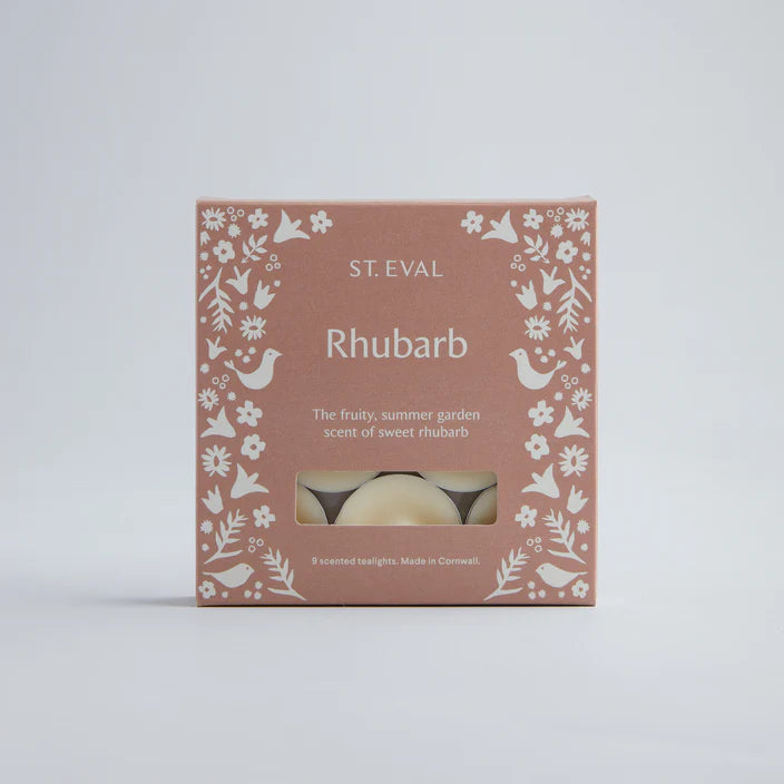 St. Eval Rhubarb Summer Tealights