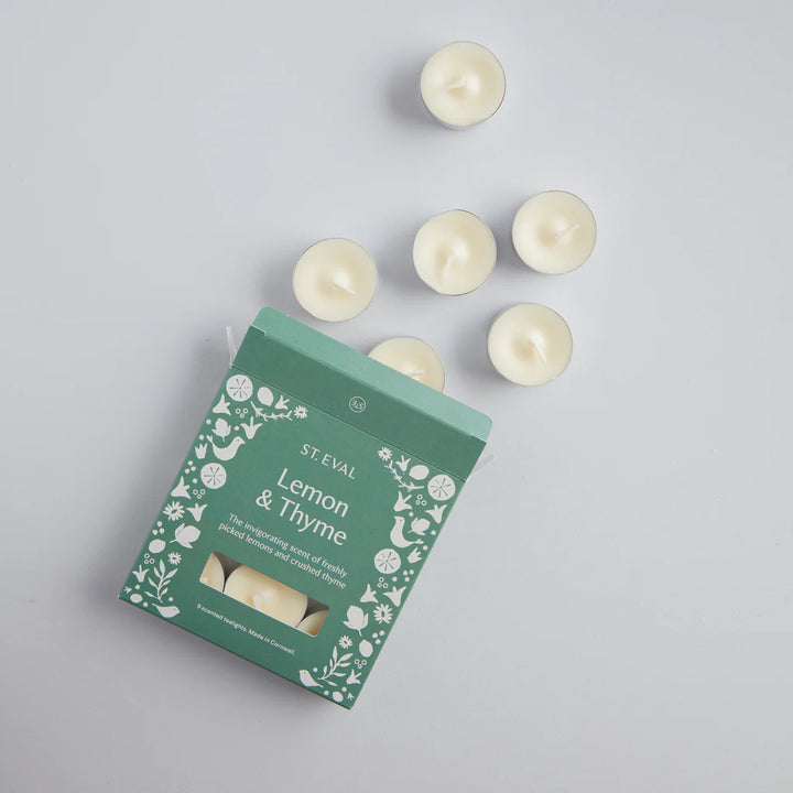 St. Eval Lemon and Thyme Scented Tealights