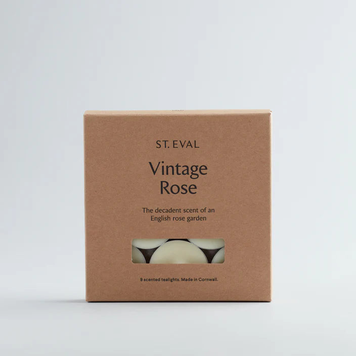 St. Eval Vintage Rose Tealights