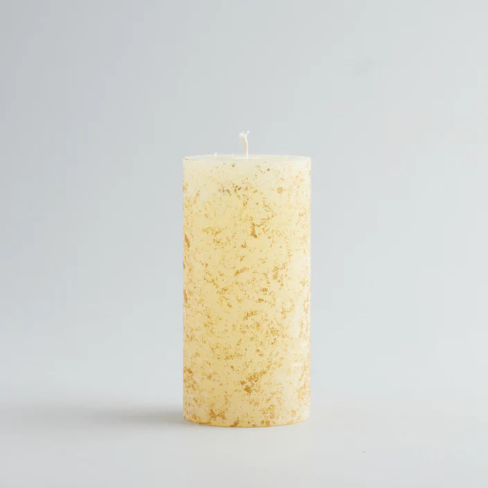 Gold Marbled Pillar Ivory Inspiritus