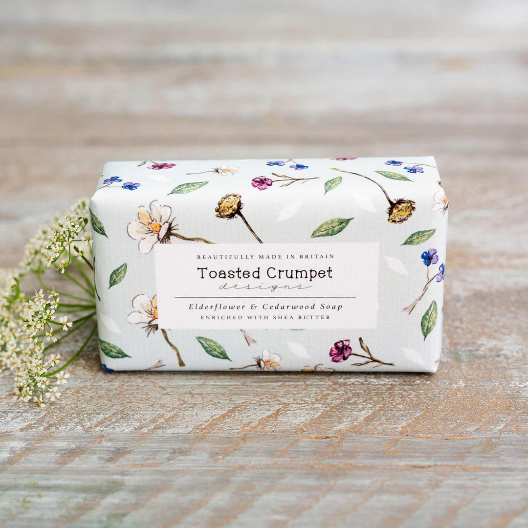 Toasted Crumpet Elderflower & Cedarwood Soap