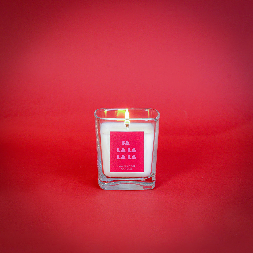 Flickering Flame - Fa La La Home Scented Candle - Home Candle - Lower Lodge Candles