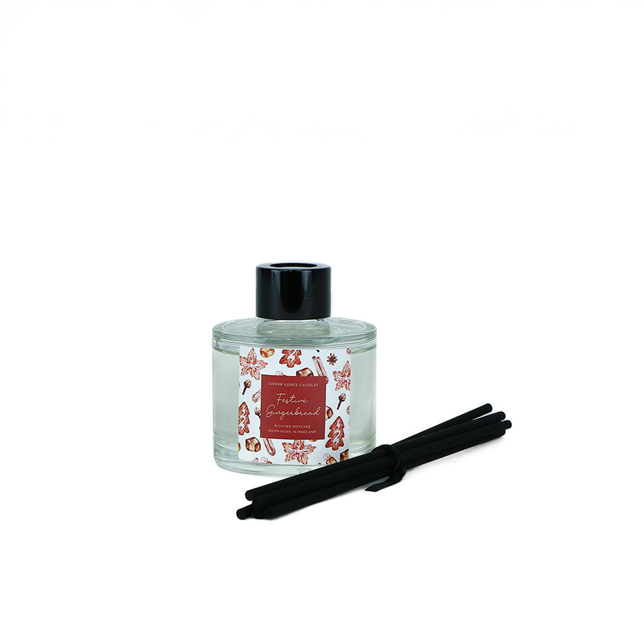 Festive Gingerbread Scented Reed Diffuser
