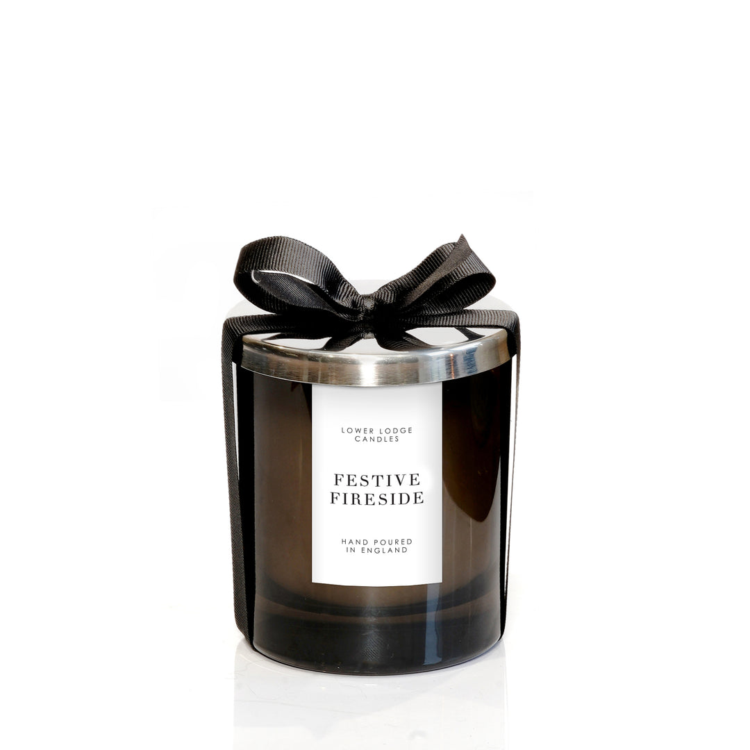 Festive Fireside Scented Home Candle