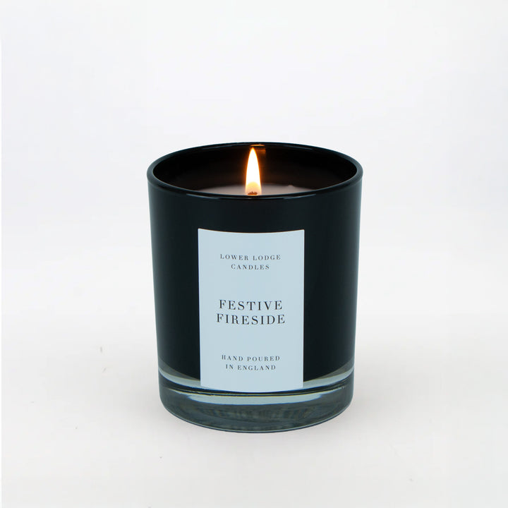 Festive Fireside Scented Home Candle