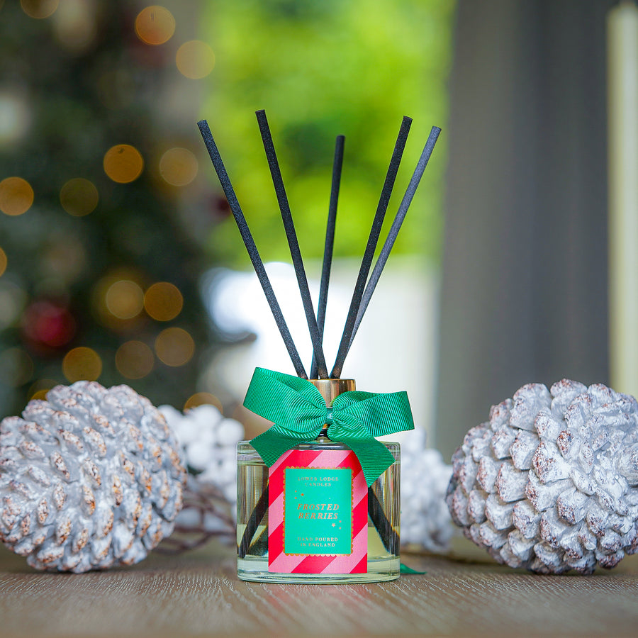 Frosted Berries Reed Diffuser - Reed Diffuser - Lower Lodge Candles