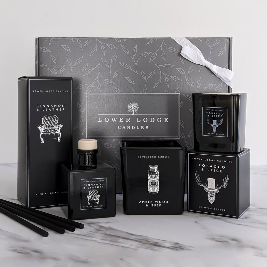 Luxury candle gift set for him