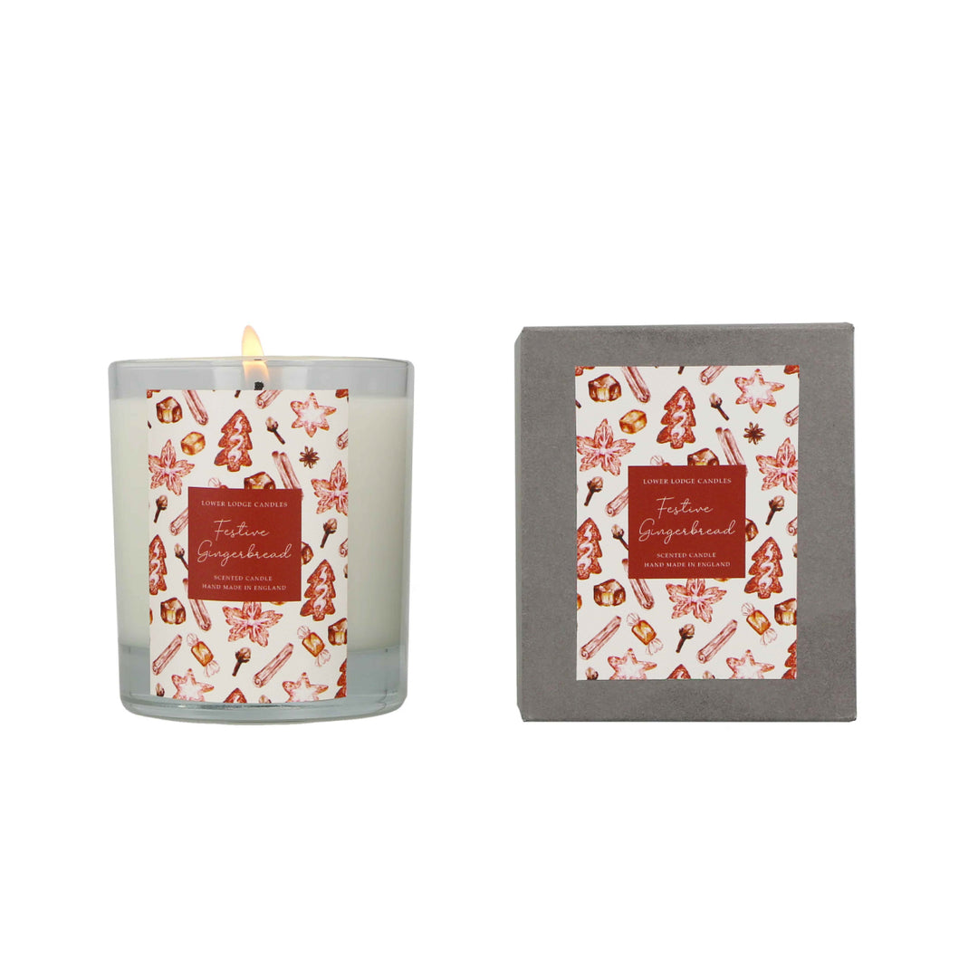 Festive Gingerbread 1 Wick Scented Candle