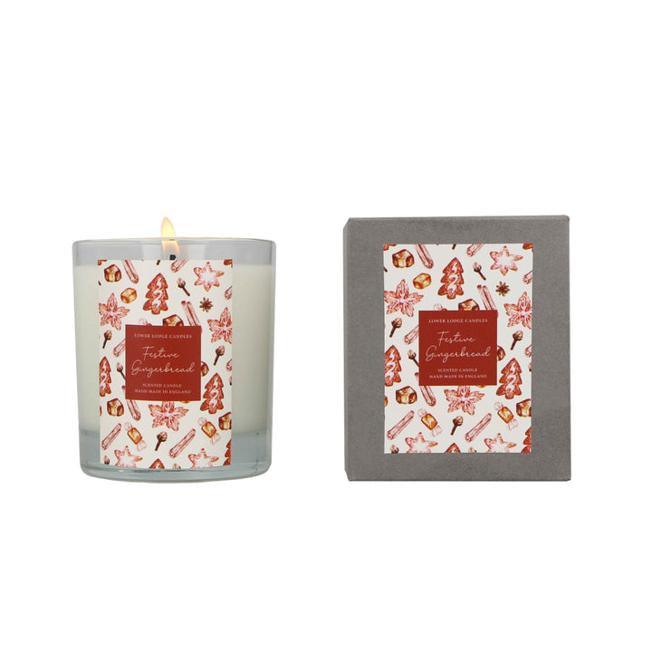 Festive Gingerbread 1 Wick Scented Candle