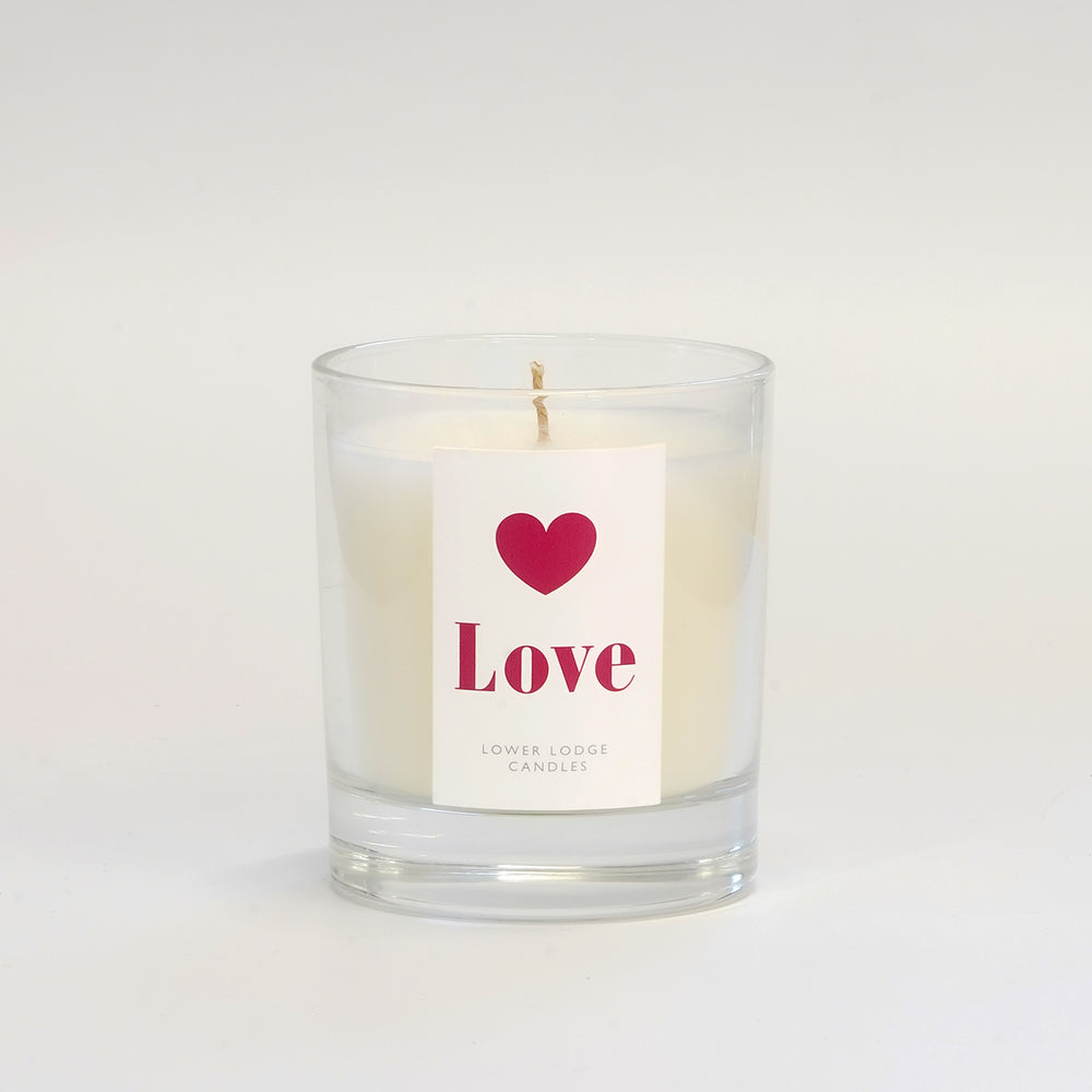 Love Scented Candle - Peony