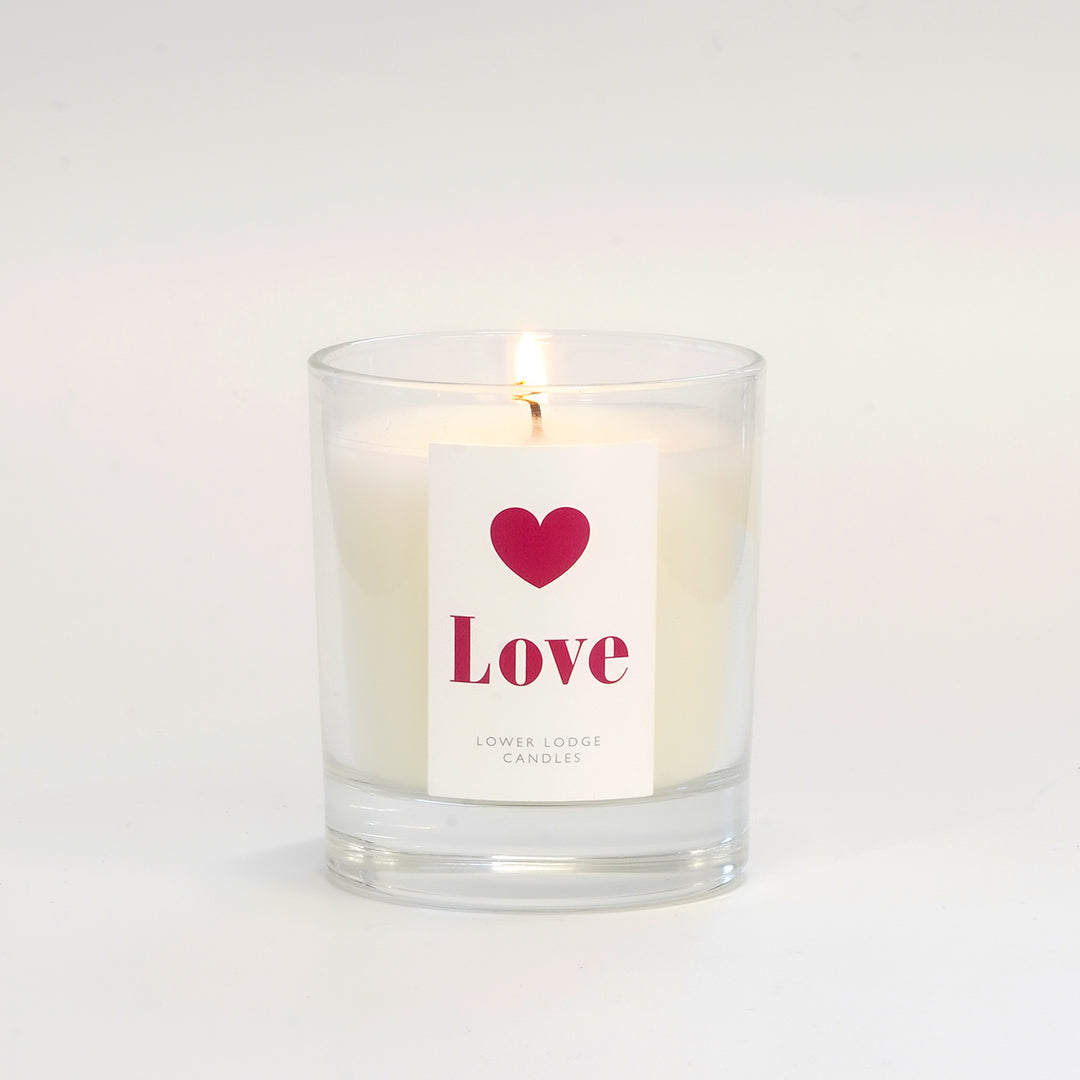 Love Scented Candle - Peony