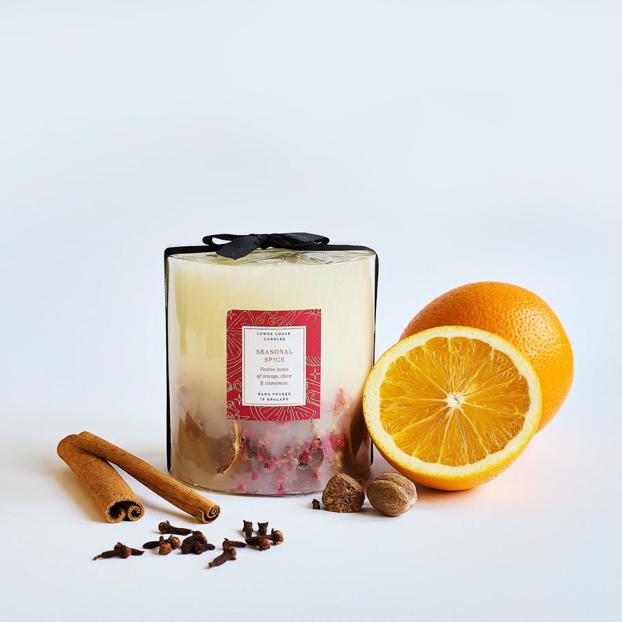 Seasonal Spice Medium Scented Botanical Candle