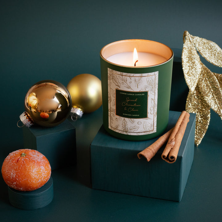Spiced Clementine and Clove 1 Wick Scented Candle