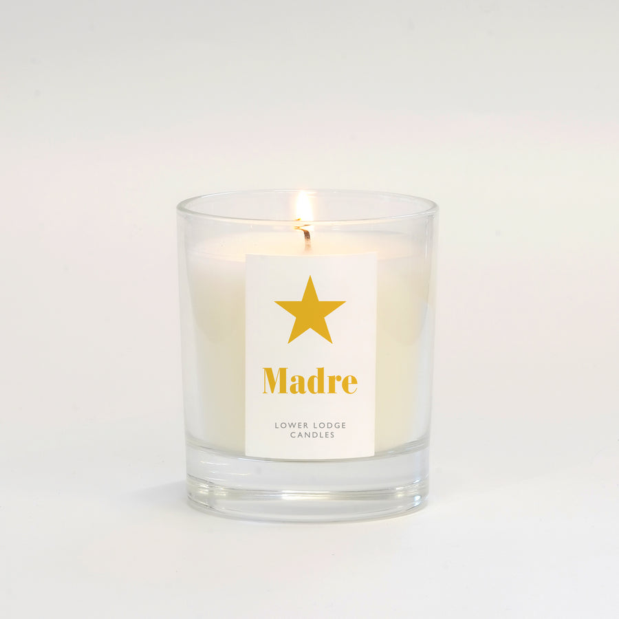 Limited Edition – Mother’s Day 'Madre' Candle Lit