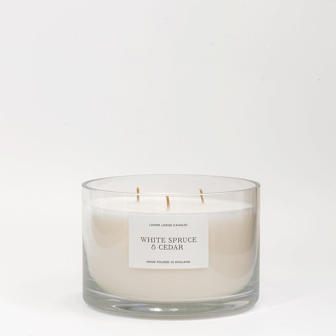 White Spruce and Cedar 740g Scented Candle