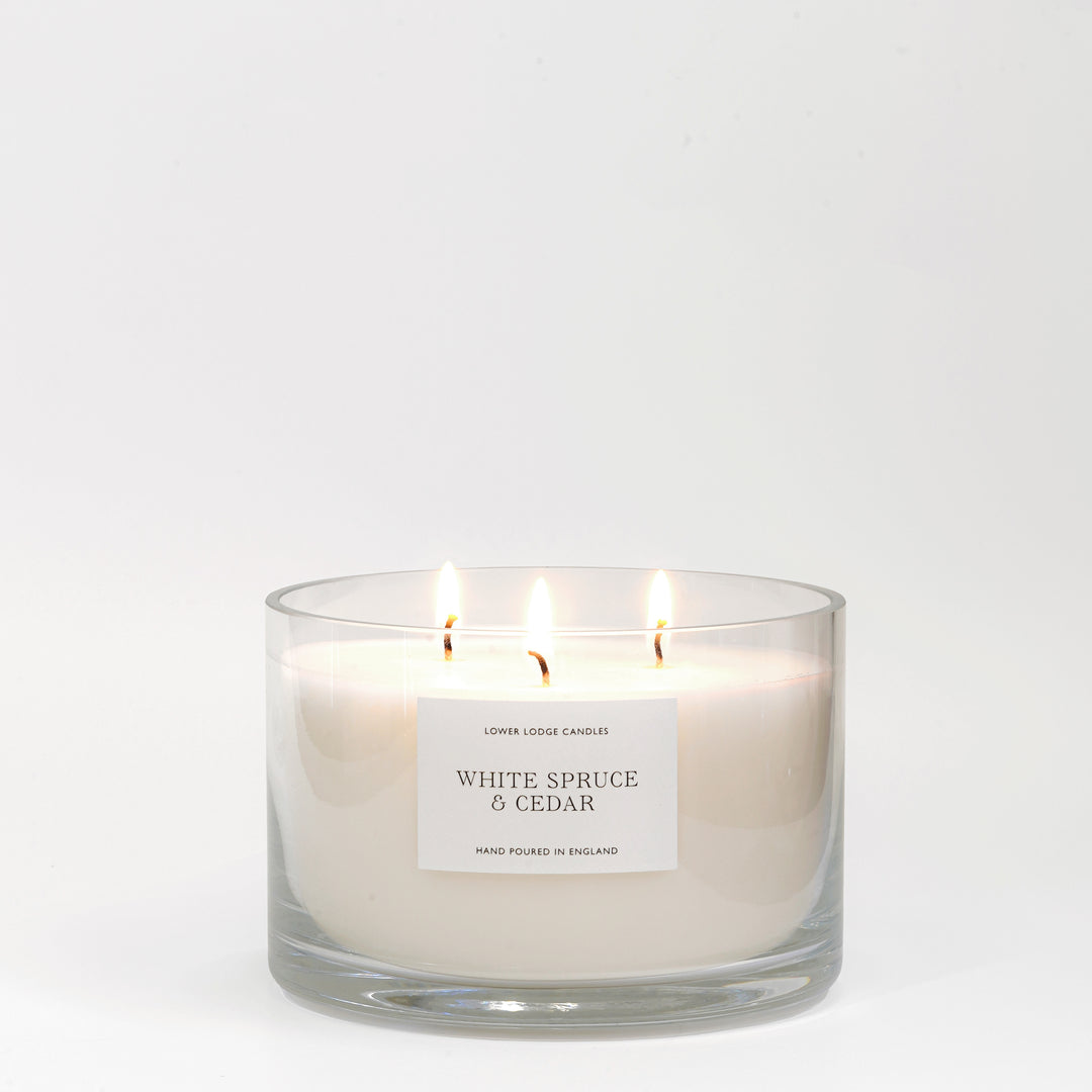 White Spruce and Cedar 740g Scented Candle