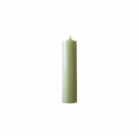 Sage Short Dinner Candle