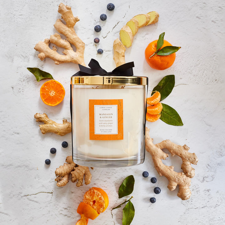 Mandarin & Ginger 2kg Luxury Scented Candle
