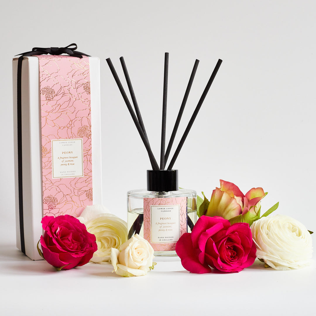 Peony Scented Reed Diffuser