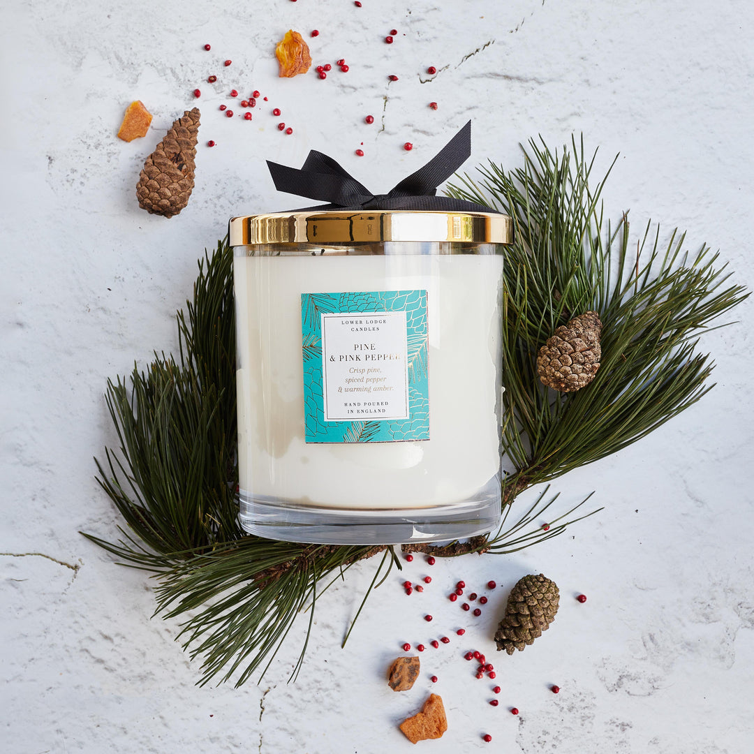 Pine & Pink Pepper 2kg Luxury Scented Candle