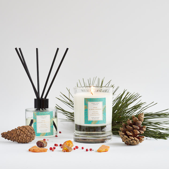 Pine & Pink Pepper Scented Reed Diffuser