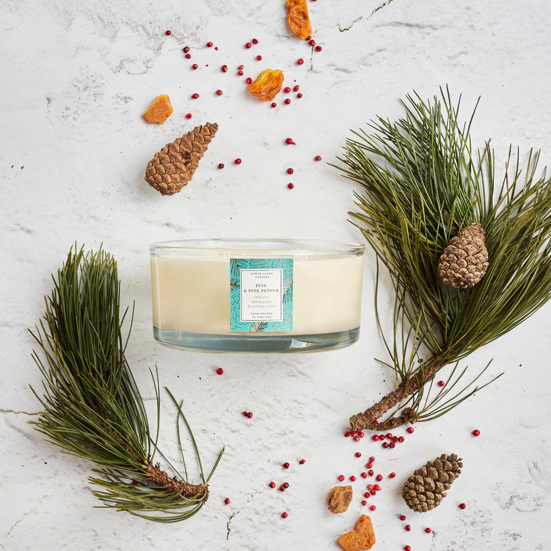Pine & Pink Pepper 740g Luxury Scented Candle