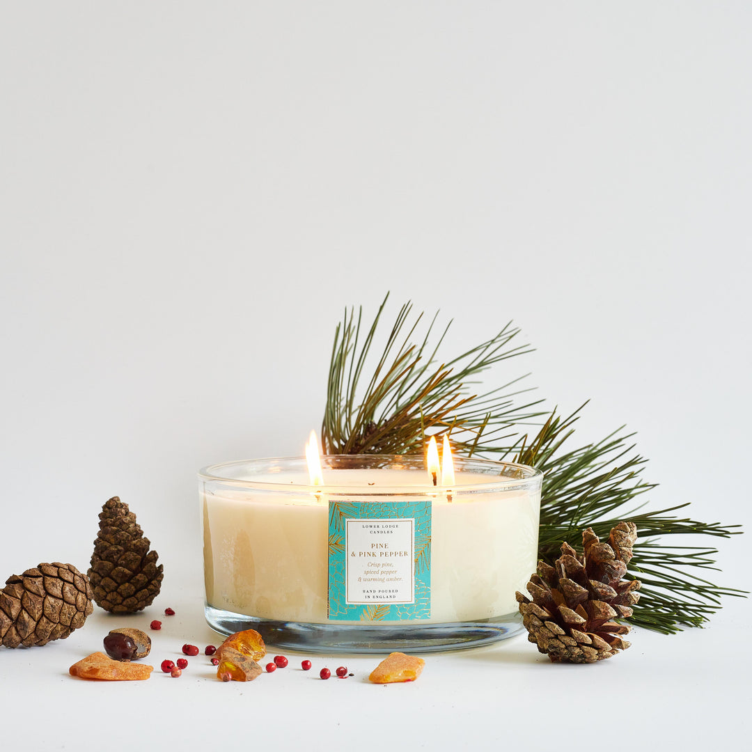 Pine & Pink Pepper 740g Luxury Scented Candle