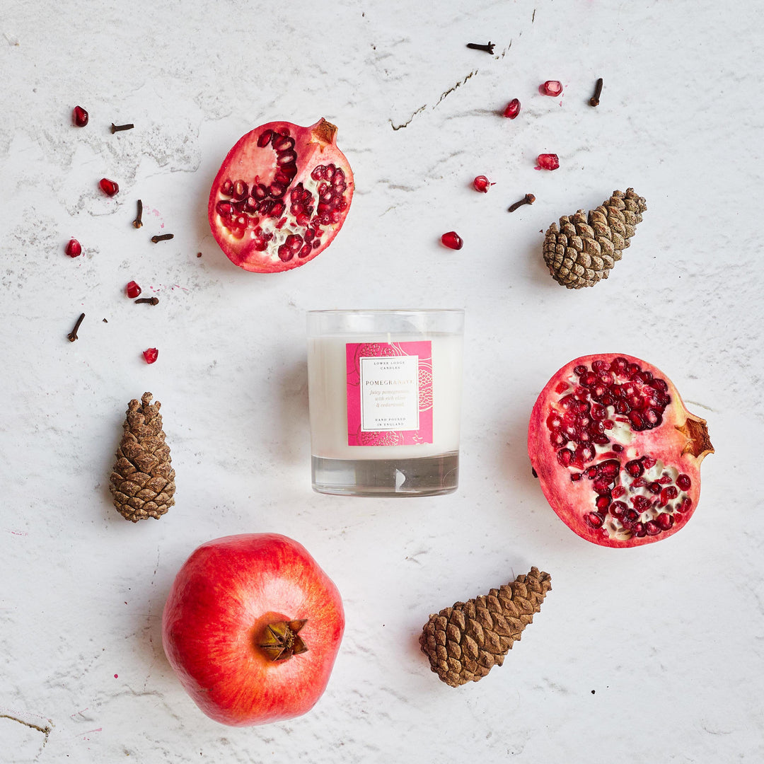 Pomegranate Home Scented Candle - Home Candle - Lower Lodge Candles