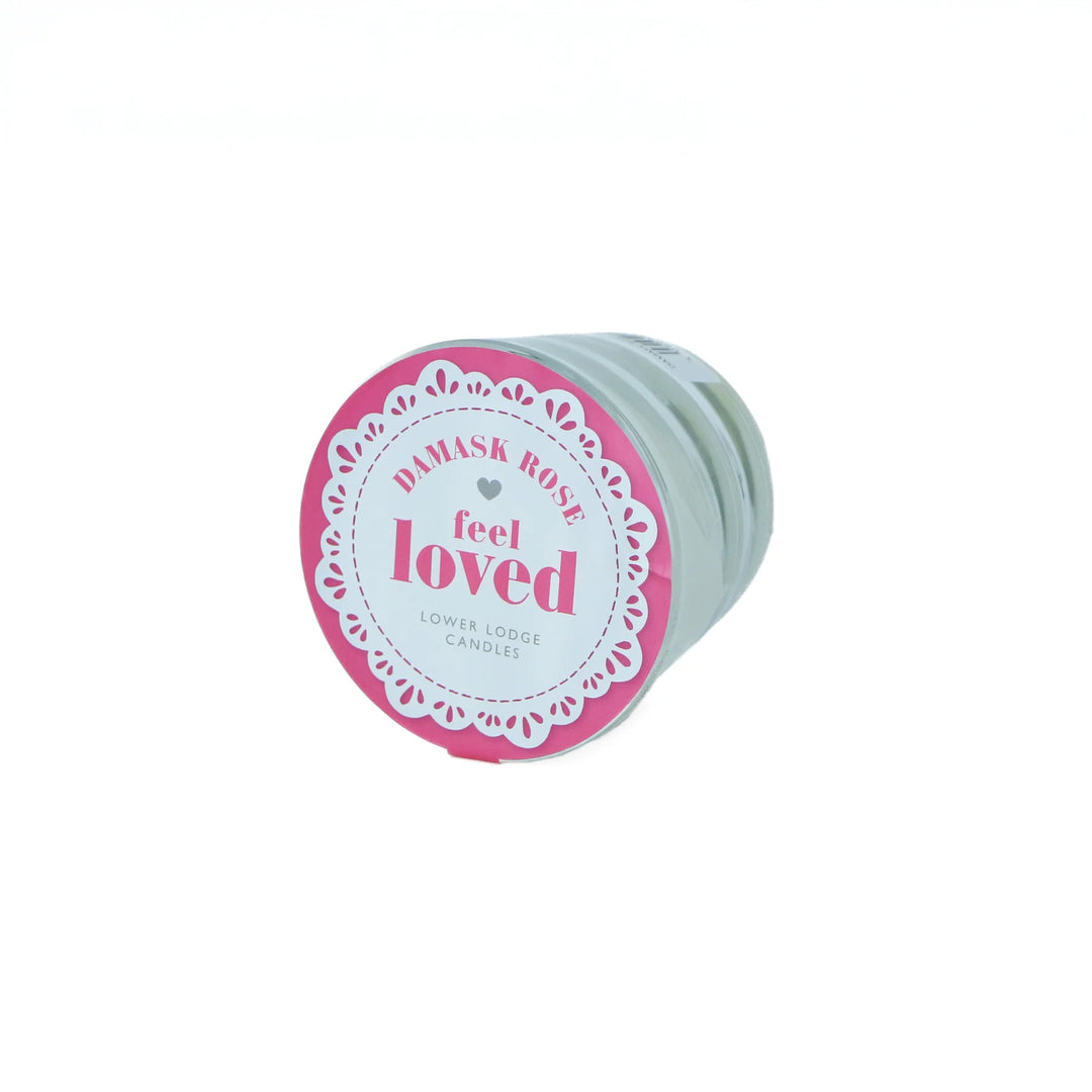 Damask Rose Votive Candle