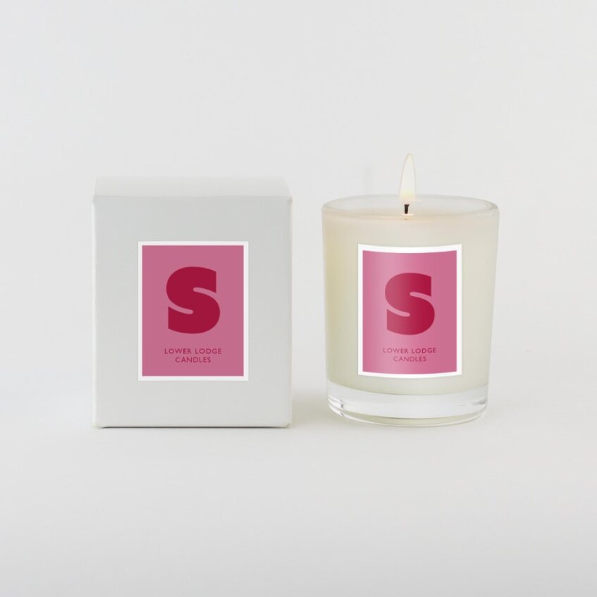 Christmas Alphabet Scented Candle - 'S'