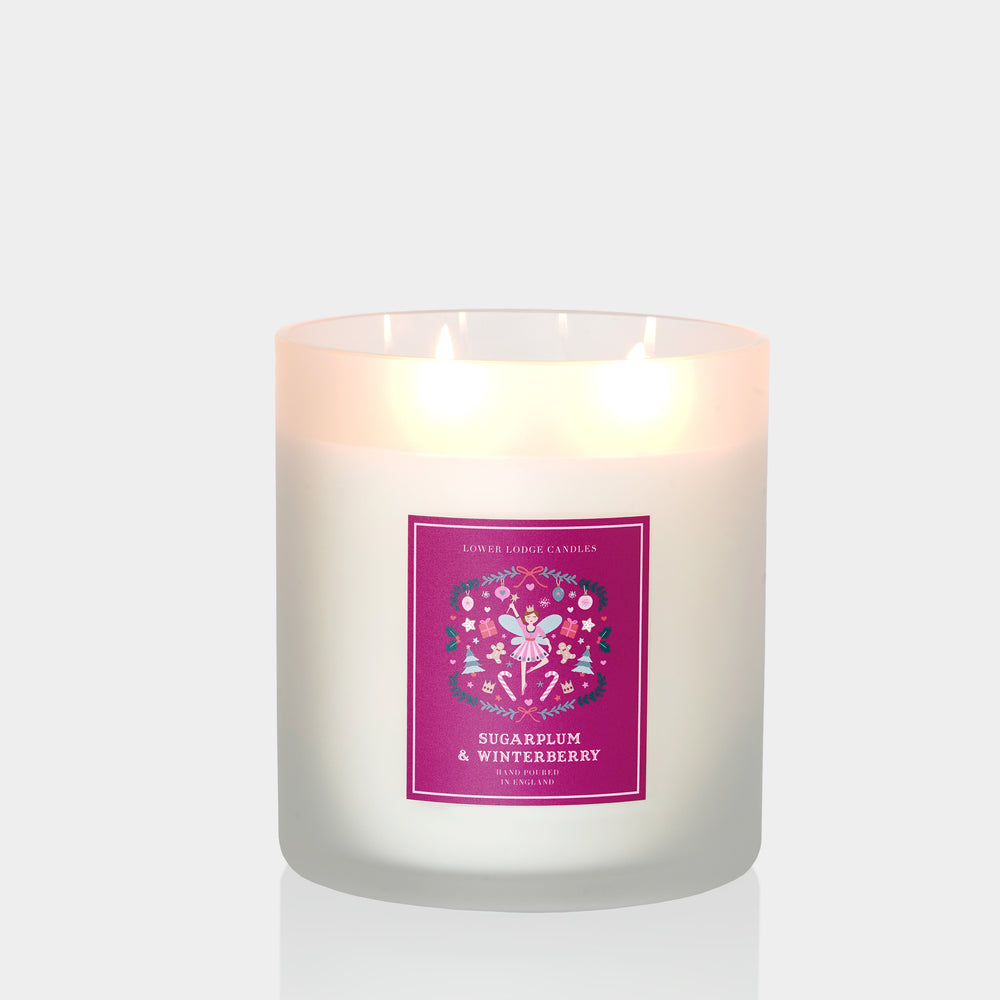 Sugarplum and Winterberry 1.5kg Luxury Scented Candle