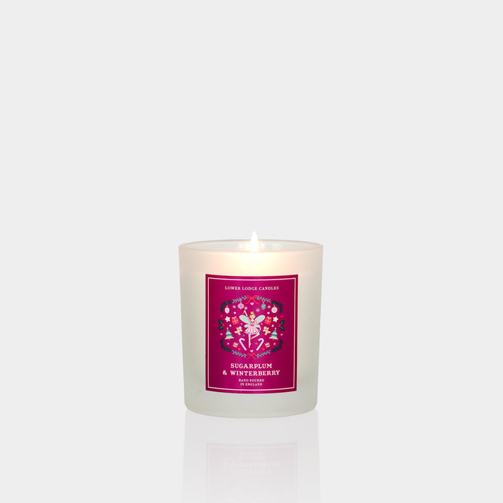 Sugarplum and Winterberry Scented Home Candle